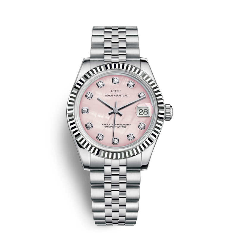 Minimalist Thin Watch - LGXIGE Crystal Women Bracelet Watches Top