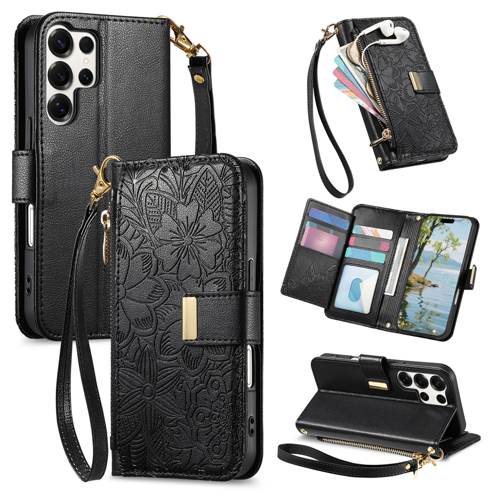 Samsung Galaxy Strap - Wrist Strap Wallet Card Slot Phone