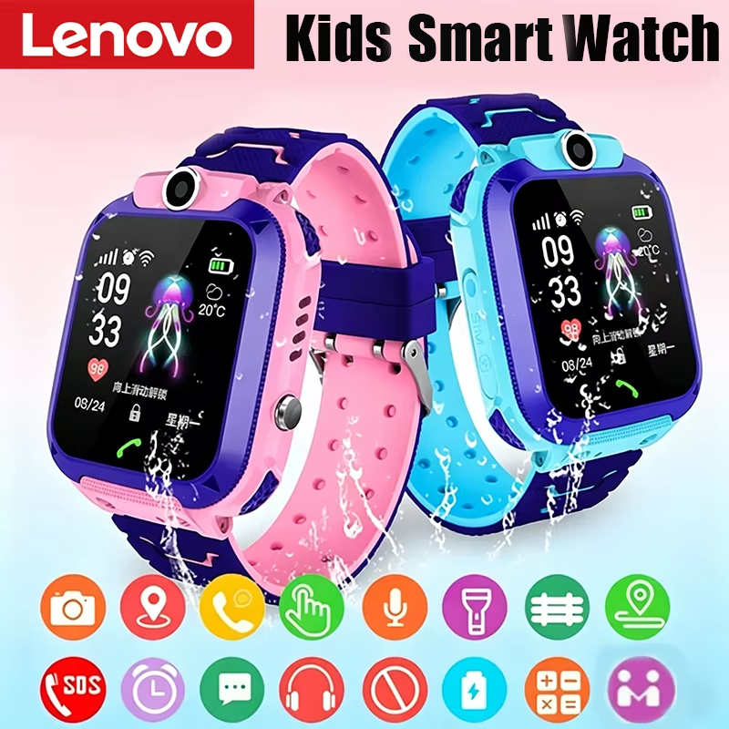 Smartwatch Watches For Kid Boy With Gps - Lenovo Kids SOS GPS Location Child