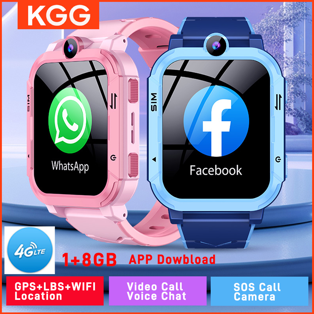 Smartwatch Watches For Kid Boy With Gps - 4G Kids Smart Watch 1+8GB GPS