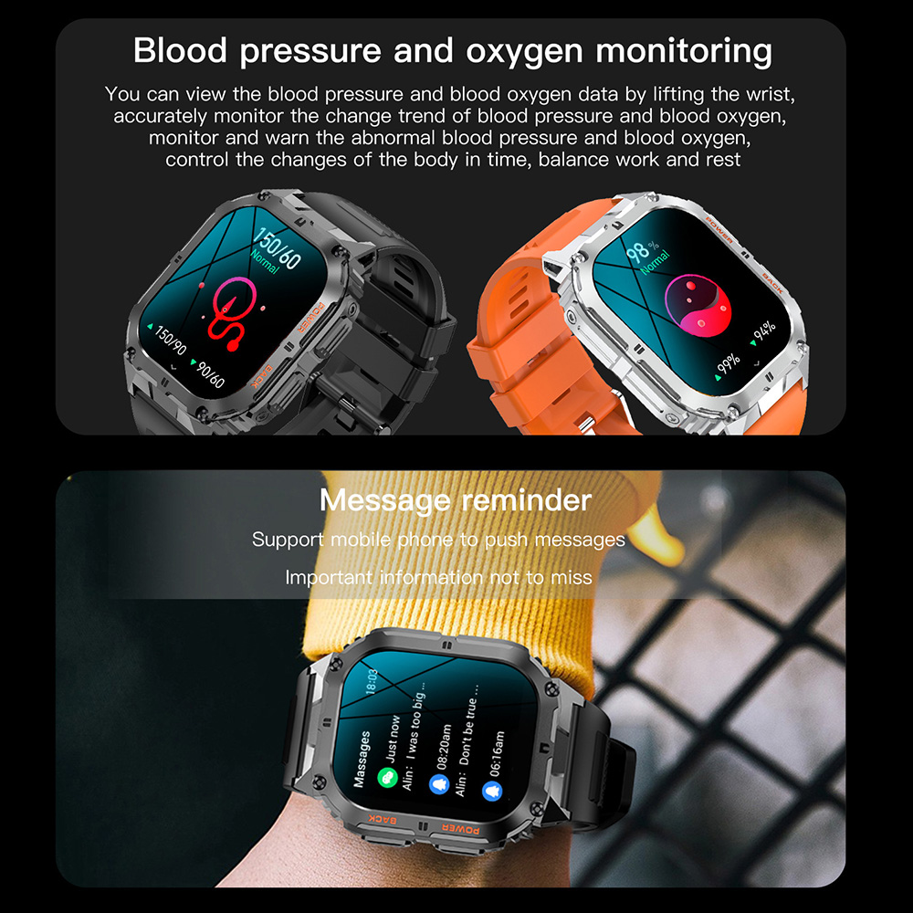 K61 Pro Smart Watch Men Women  - Smartwatch Digital Watches For Women ulasan dan harga