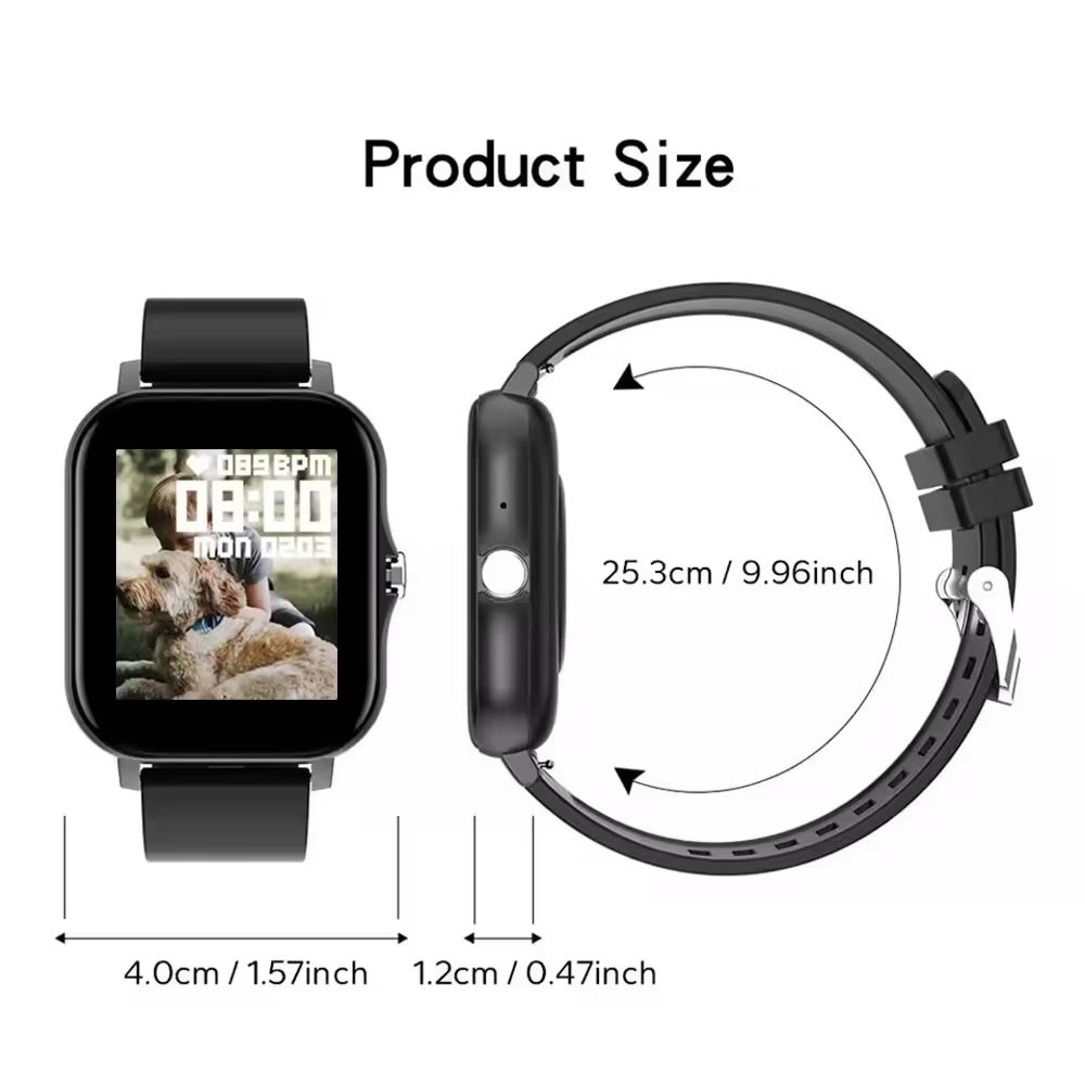 Lenovo 2026 New Full Touch Scr - Smartwatch Digital Watches For Women ulasan dan harga