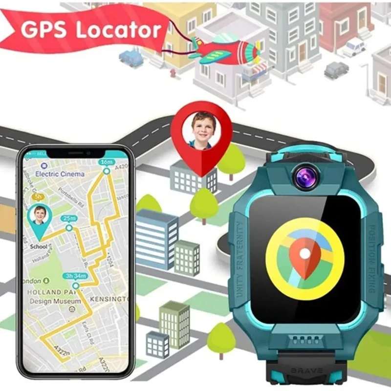 VIVO 2026 Kids 4G Smart Watch  - Smartwatch Watches For Kid Boy With Gps ulasan dan harga
