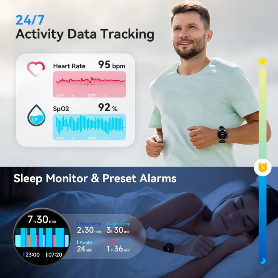 Smart Watch for Men & Women, W - Smartwatch Digital Watches For Women ulasan dan harga