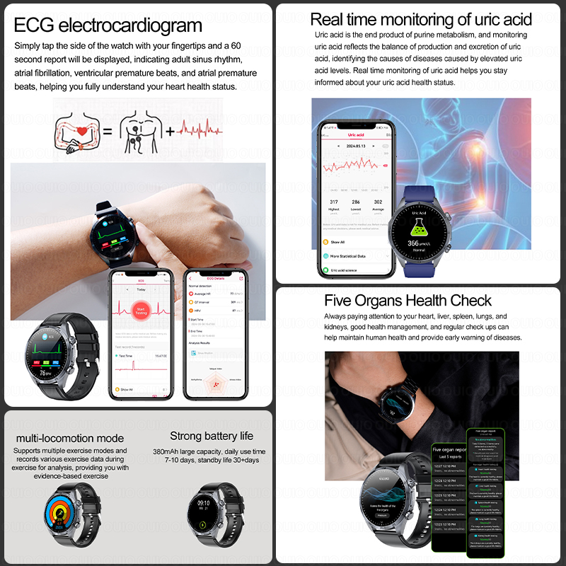 2026 New Accurate Body Health  - Smartwatch Online Watches For Men ulasan dan harga