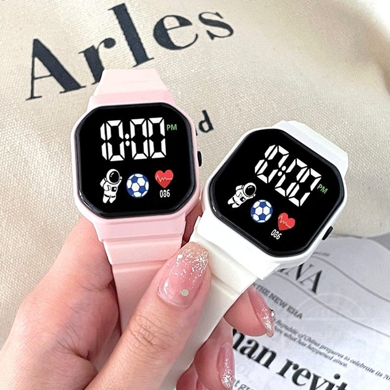 Kids Watches LED Digital Kids  - Smartwatch Digital Watches For Kid Girl ulasan dan harga