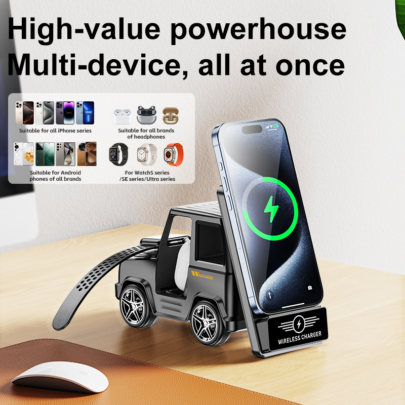 Multifunctional Wireless Charg - Watch Watch Xs ulasan dan harga