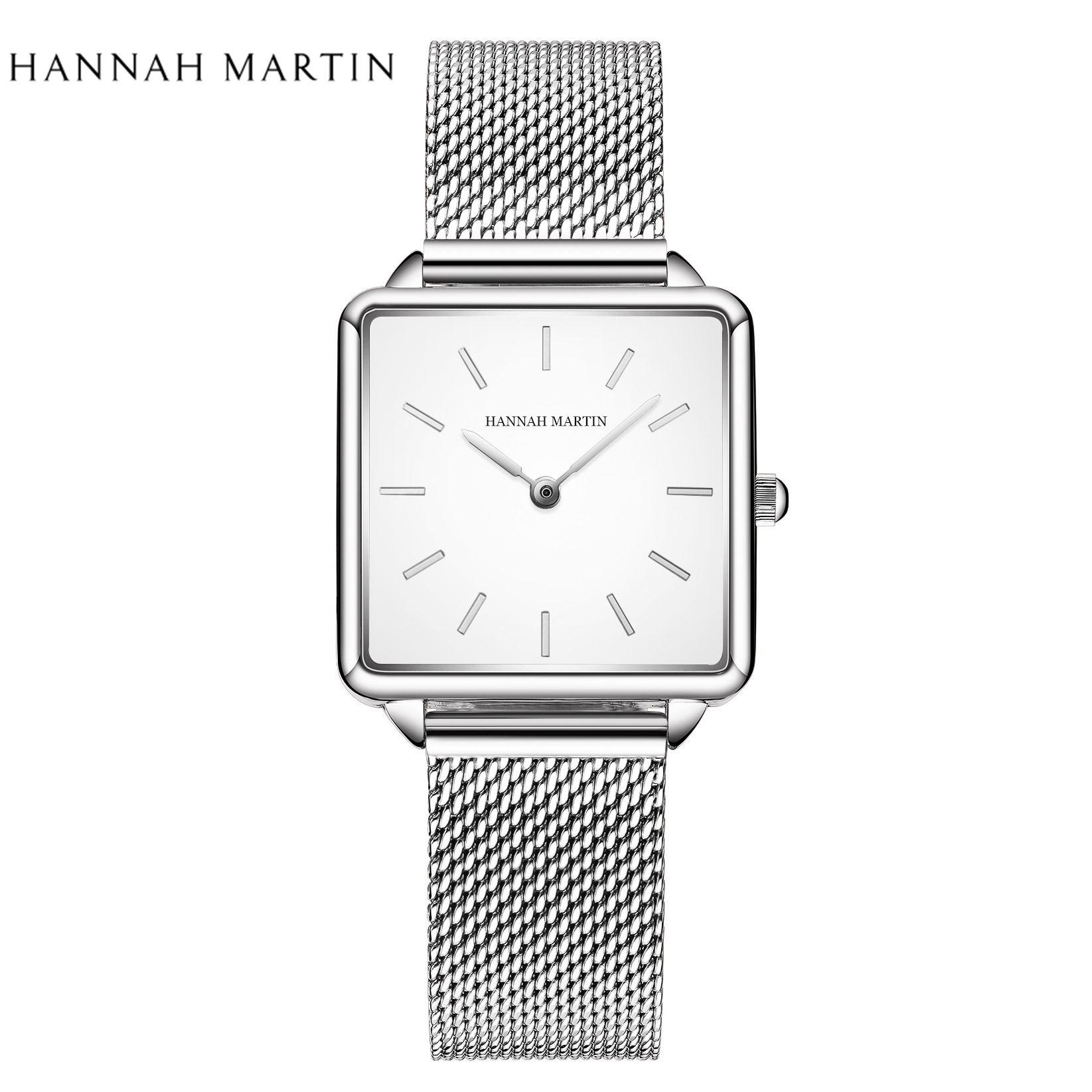 Ladies Square High Quality Sta - Mesh Stainless Strap ulasan dan harga