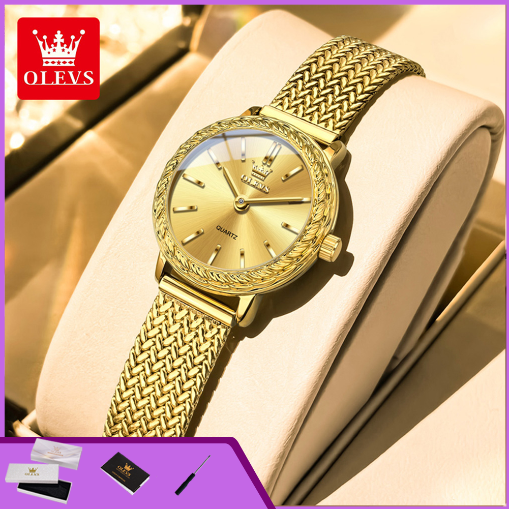 OLEVS 5643 Watches for Women T - Mesh Stainless Strap ulasan dan harga