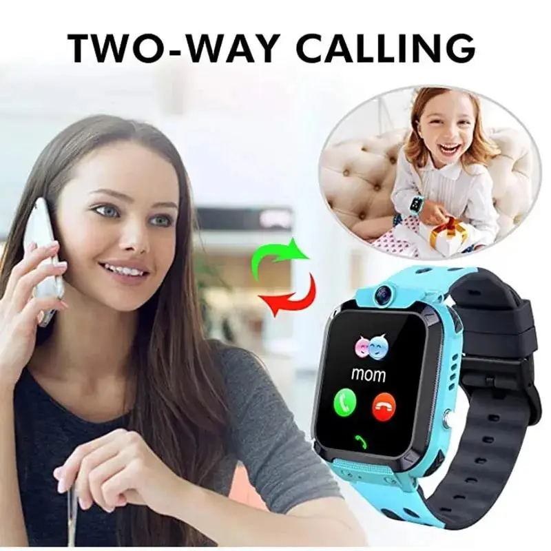 Lenovo Kids SOS GPS Location C - Smartwatch Watches For Kid Boy With Gps ulasan dan harga