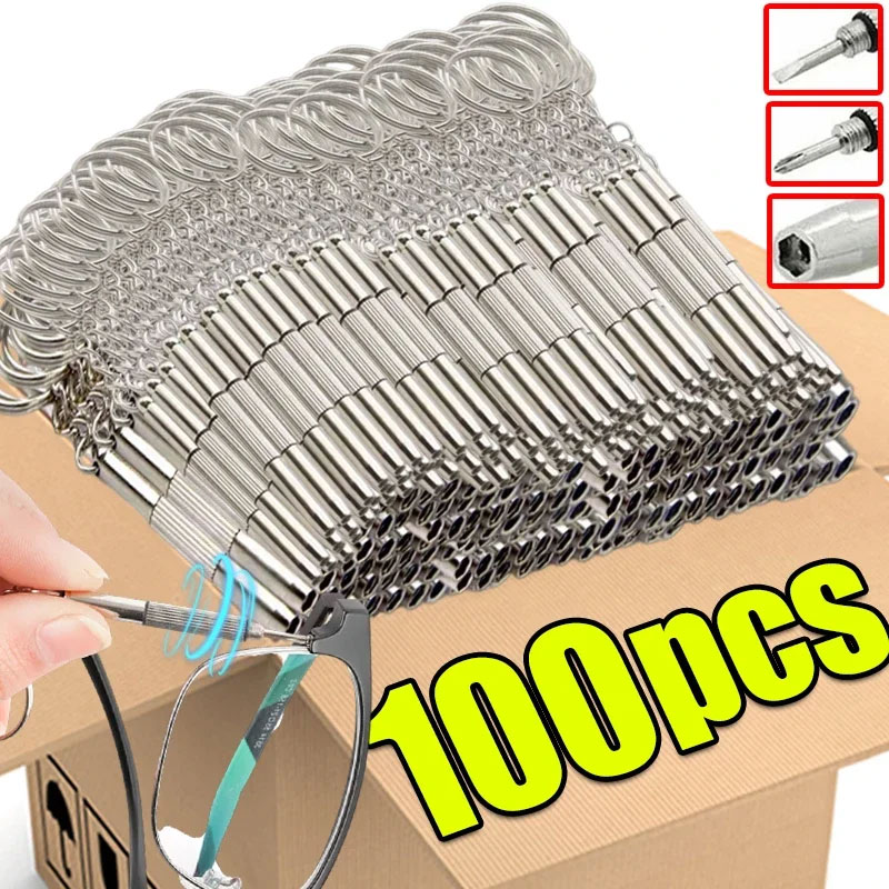 Steel Glasses Screwdriver Eyeg - Watch Tool Repair Kit ulasan dan harga