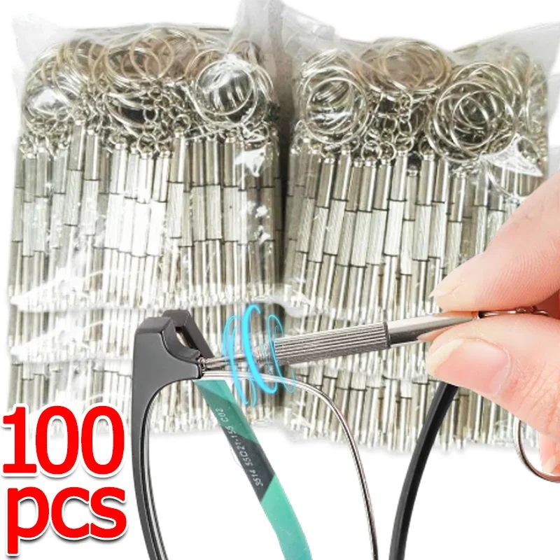 Steel Glasses Screwdriver Eyeg - Watch Tool Repair Kit ulasan dan harga