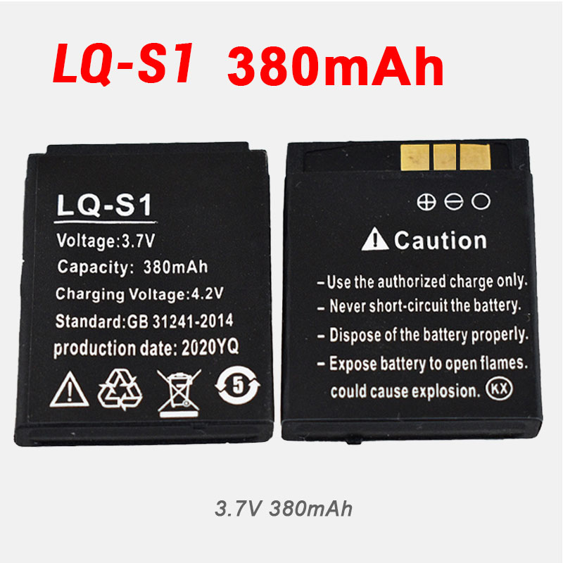 380mAh LQ S1 LQS1 Battery 3.7V - Watch V8 ulasan dan harga