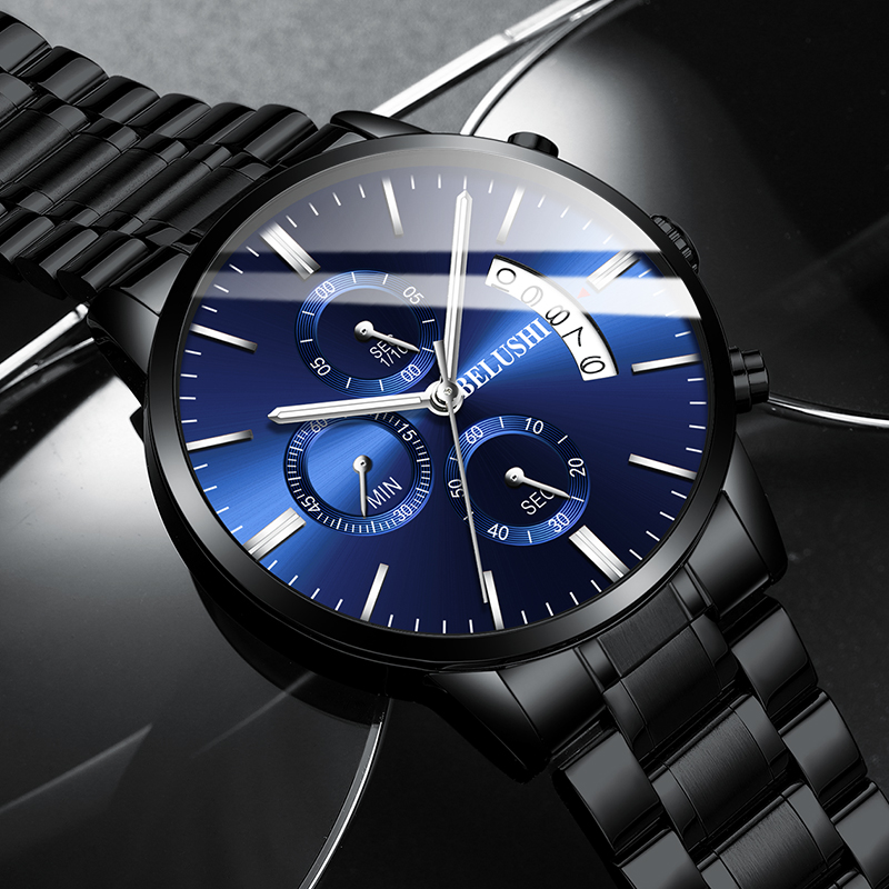 BELUSHI Fashion Men's Quartz W - Smartwatch Watches For Men Brands ulasan dan harga