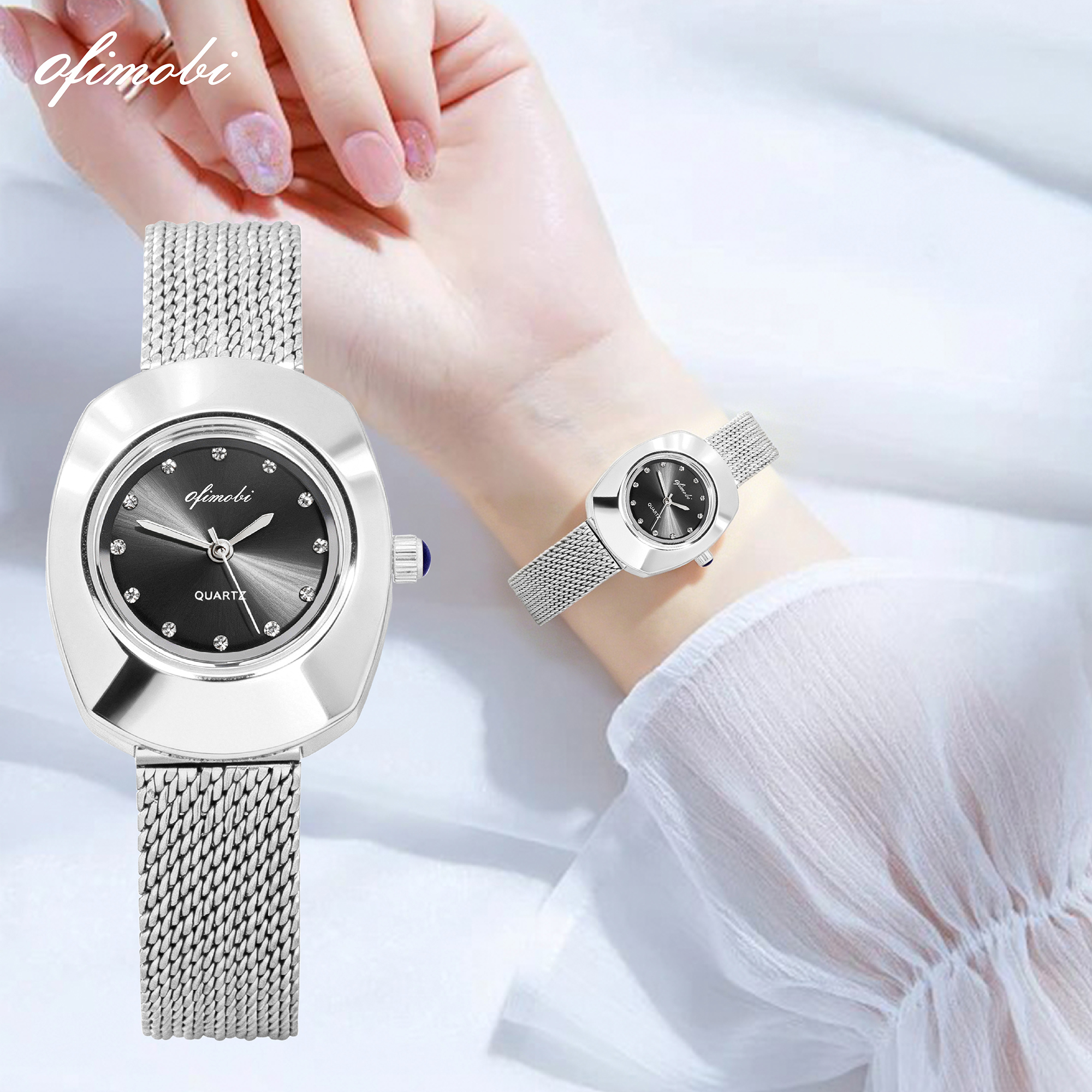 OFIMOBI Women Quartz Watch Sta - Mesh Stainless Strap ulasan dan harga