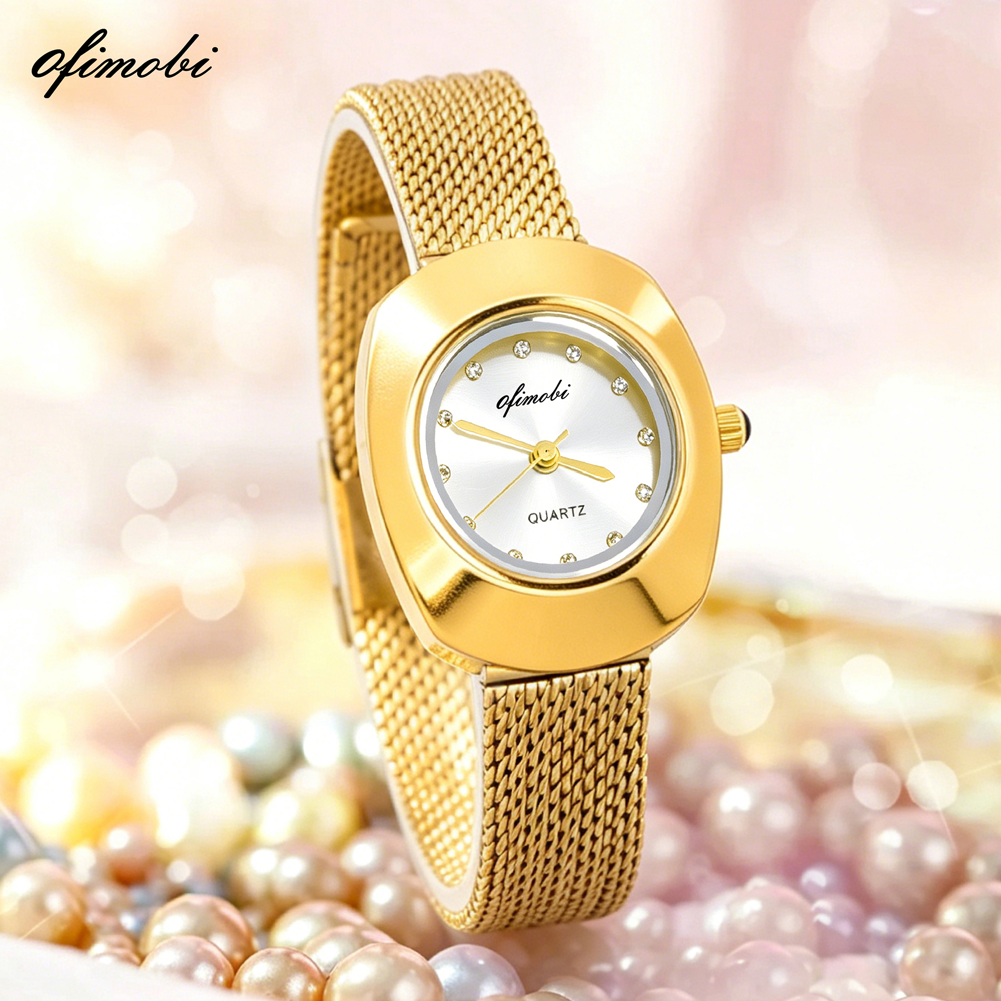 OFIMOBI Women Quartz Watch Sta - Mesh Stainless Strap ulasan dan harga