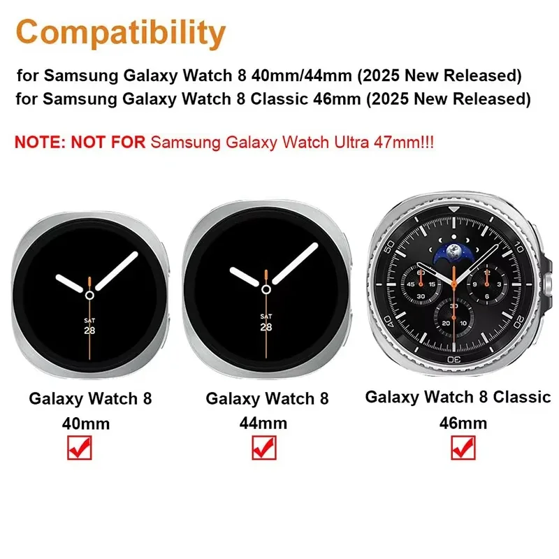 2PCS Stainless Steel Watch Ada - Samsung Galaxy Strap ulasan dan harga