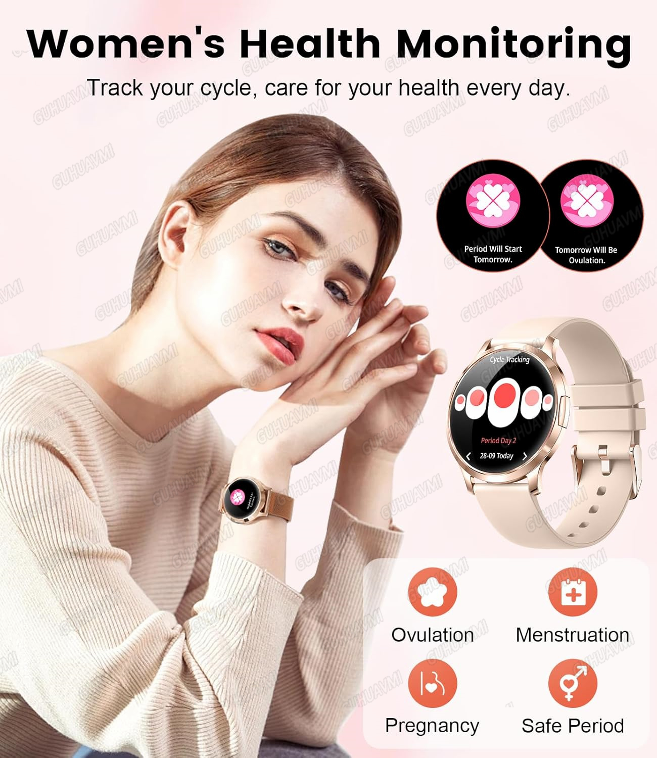 New Ultra-thin Smart Watch For - Smartwatch Digital Watches For Women ulasan dan harga