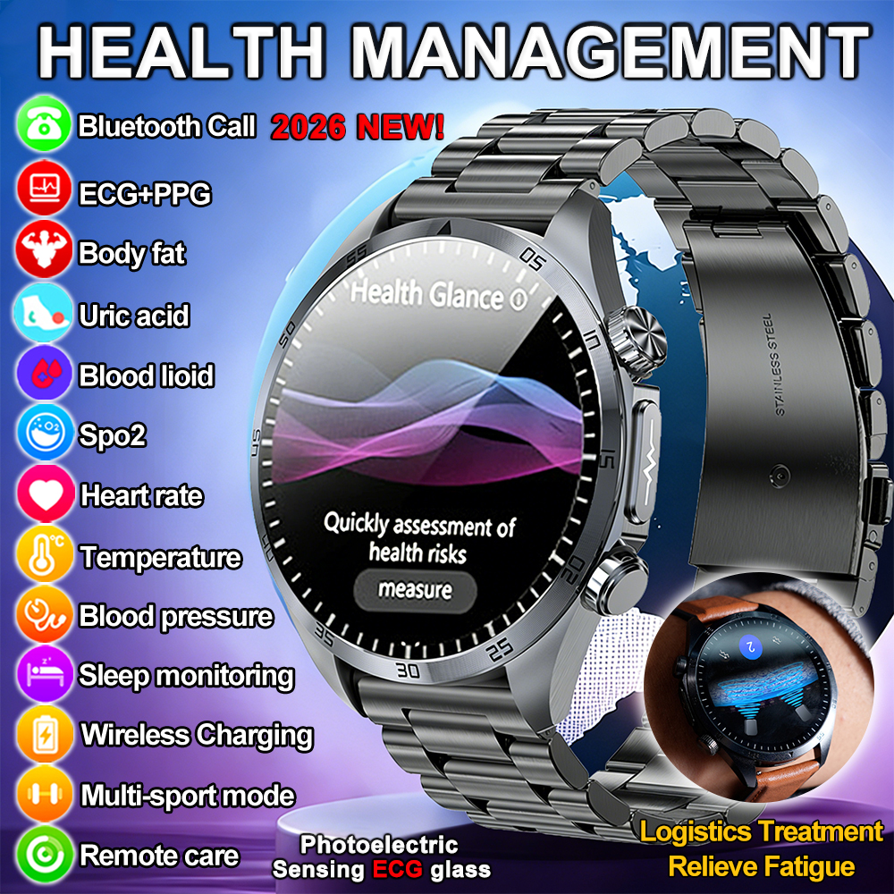 2026 Brand New upgrade Health  - Smartwatch Online Watches For Men ulasan dan harga