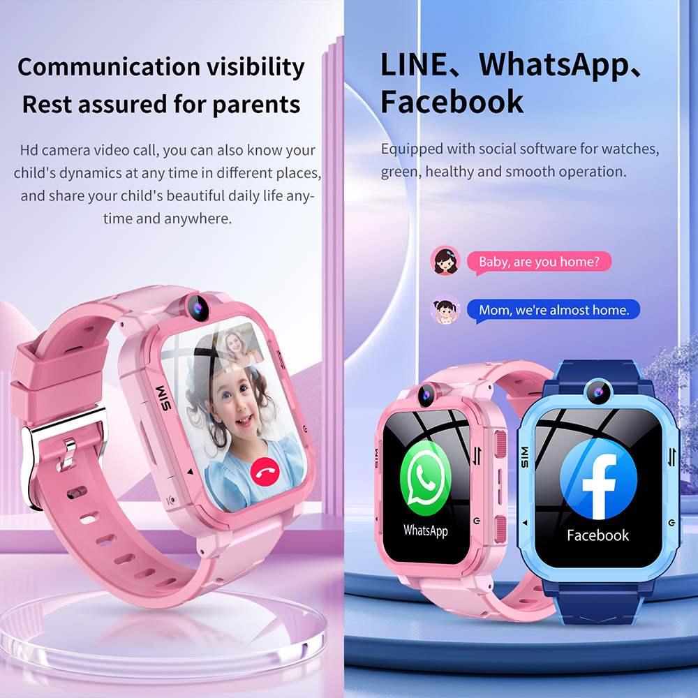 4G Kids Smart Watch 1+8GB GPS  - Smartwatch Watches For Kid Boy With Gps ulasan dan harga