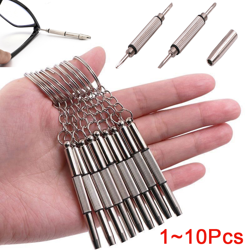 Steel Glasses Screwdriver Eyeg - Watch Tool Repair Kit ulasan dan harga
