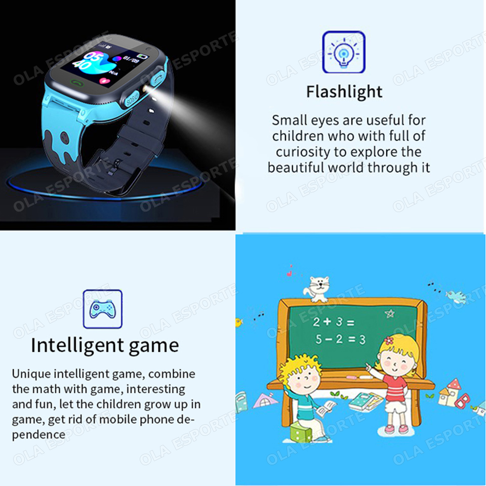 2025 New Kids Smart Watch Chil - Smartwatch Watches For Kid Boy With Gps ulasan dan harga