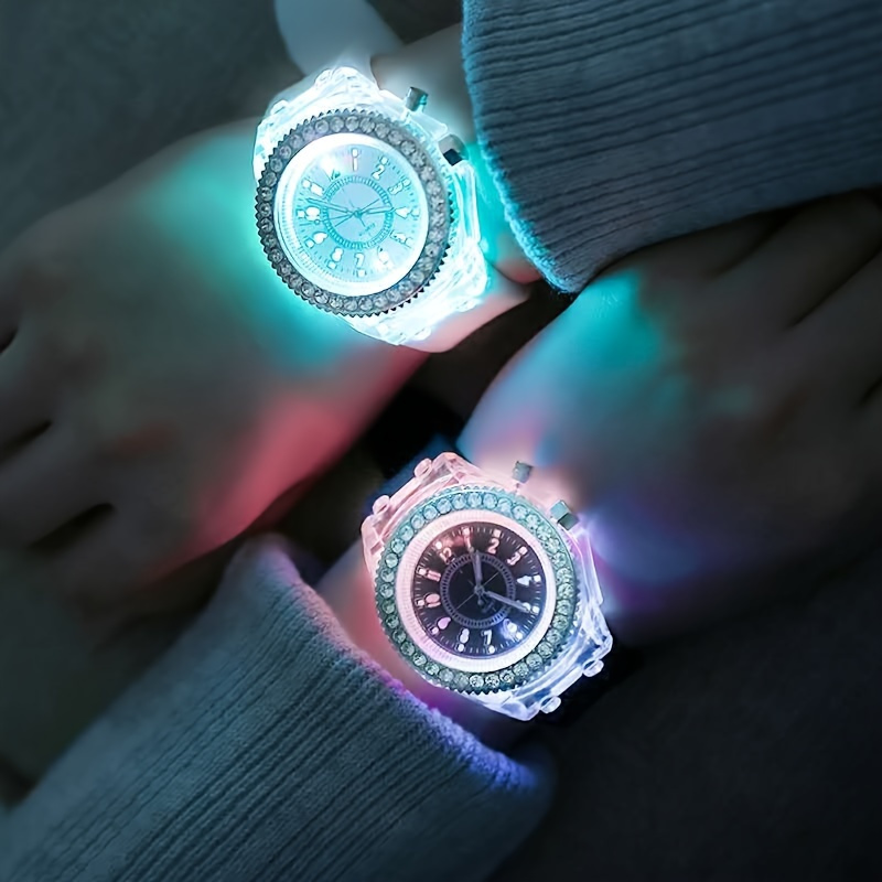 Luminous Round Digital Watches - Minimalist Thin Watch ulasan dan harga