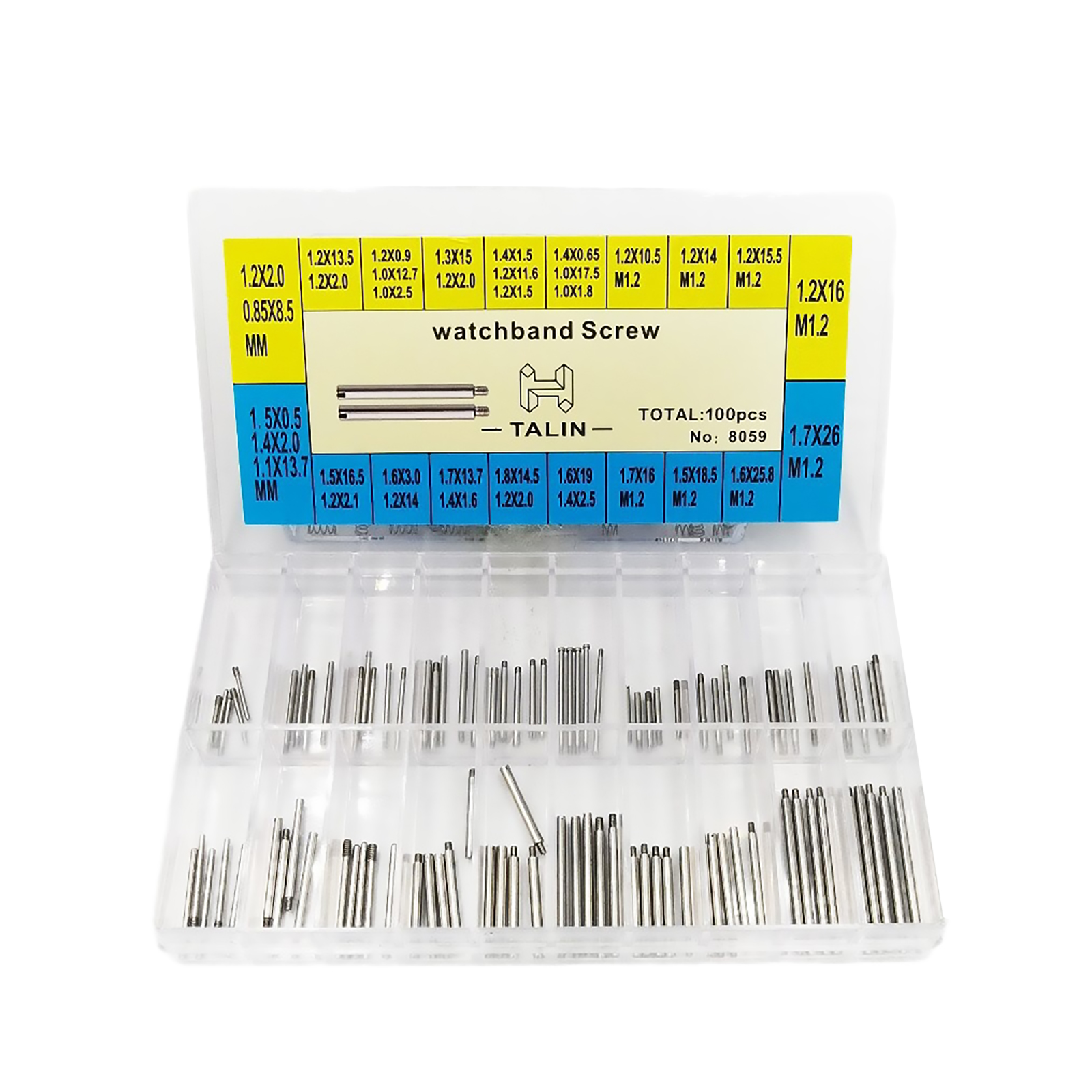 100Pieces 20 Size Watch Screws - Watch Tool Repair Kit ulasan dan harga