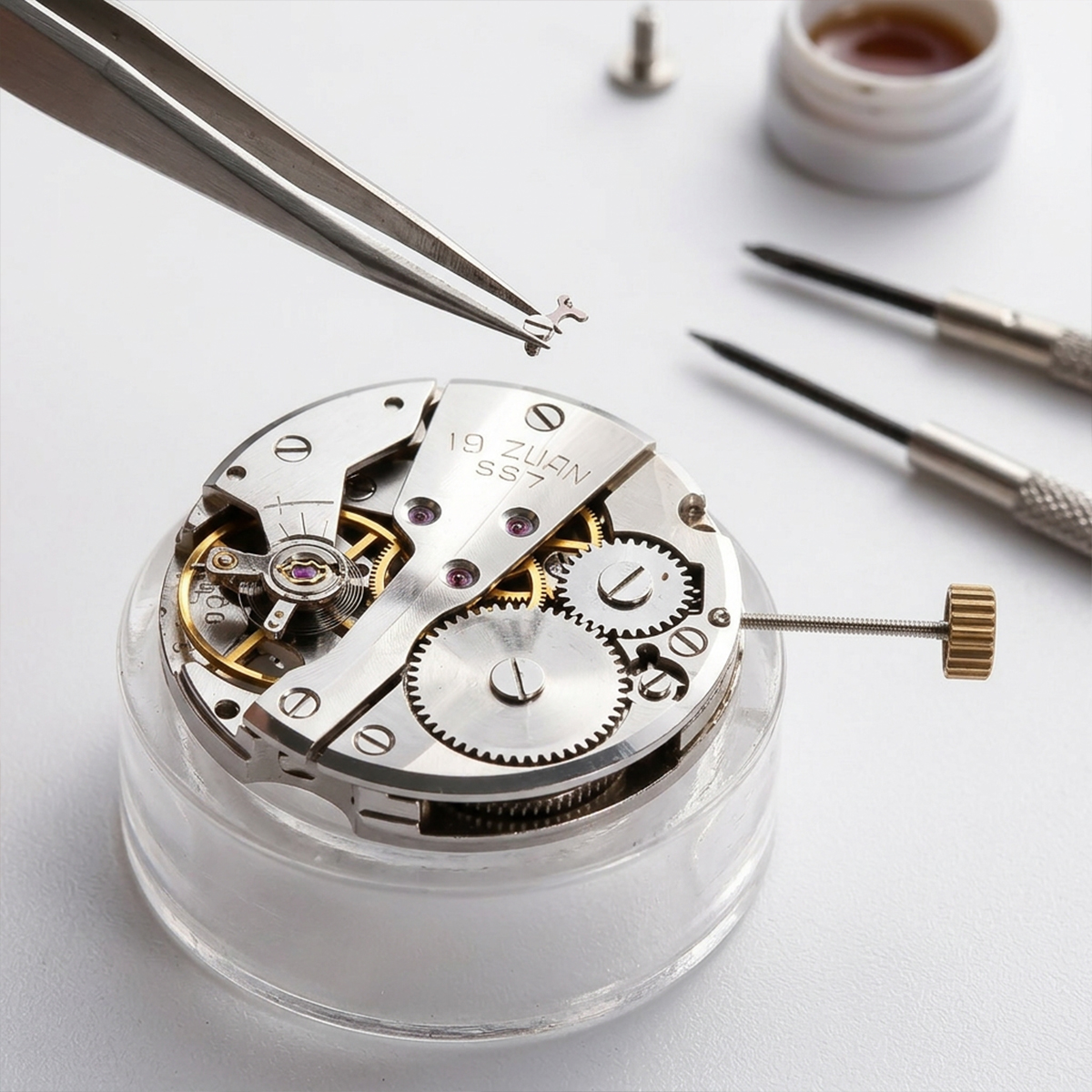 Shanghai 7120 Watch Movement S - Watch Tool Repair Kit ulasan dan harga