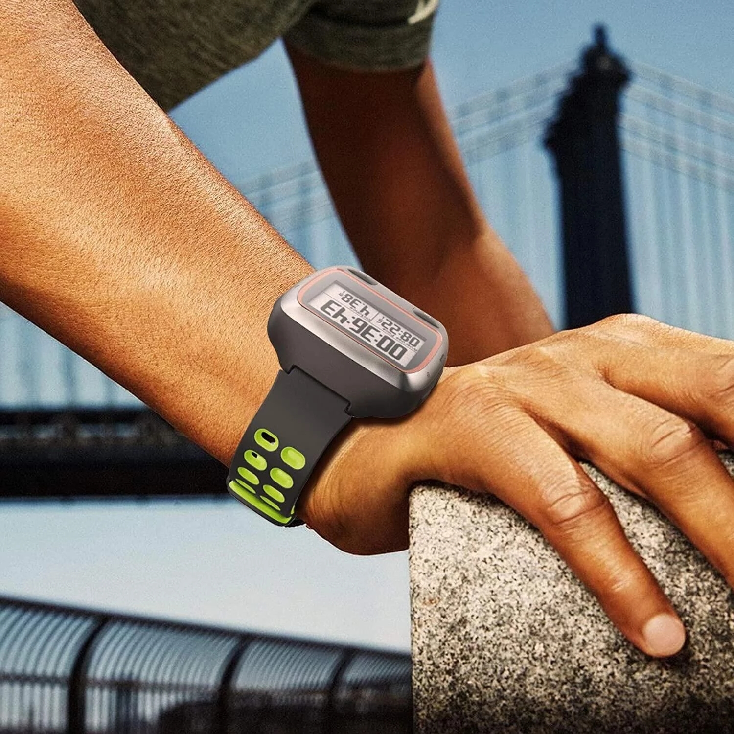 Hot Silicone Wristband Strap F - Tag Watches Smartwatch ulasan dan harga