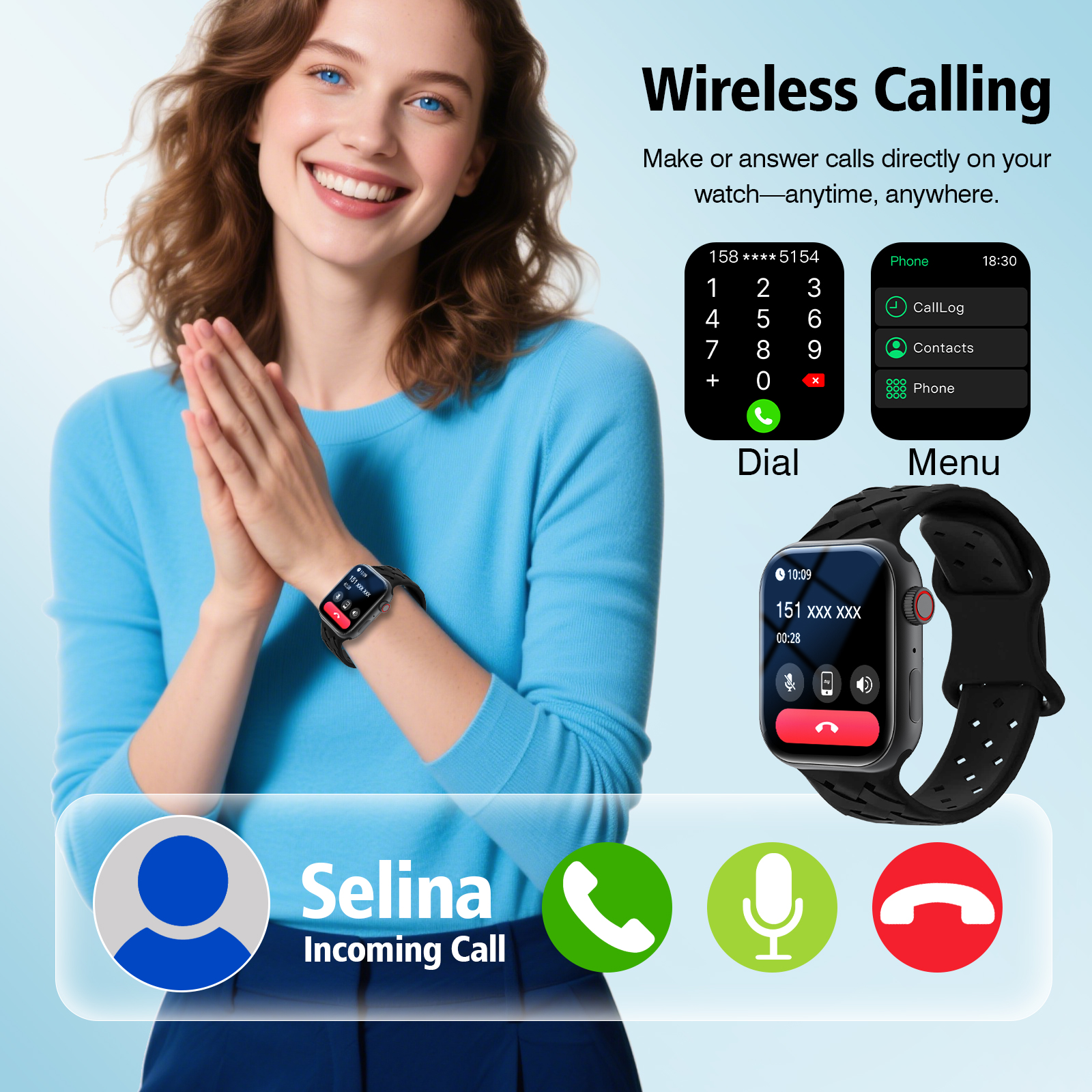 Smart Watch 2026 2.01-inch Tou - Smartwatch Digital Watches For Women ulasan dan harga