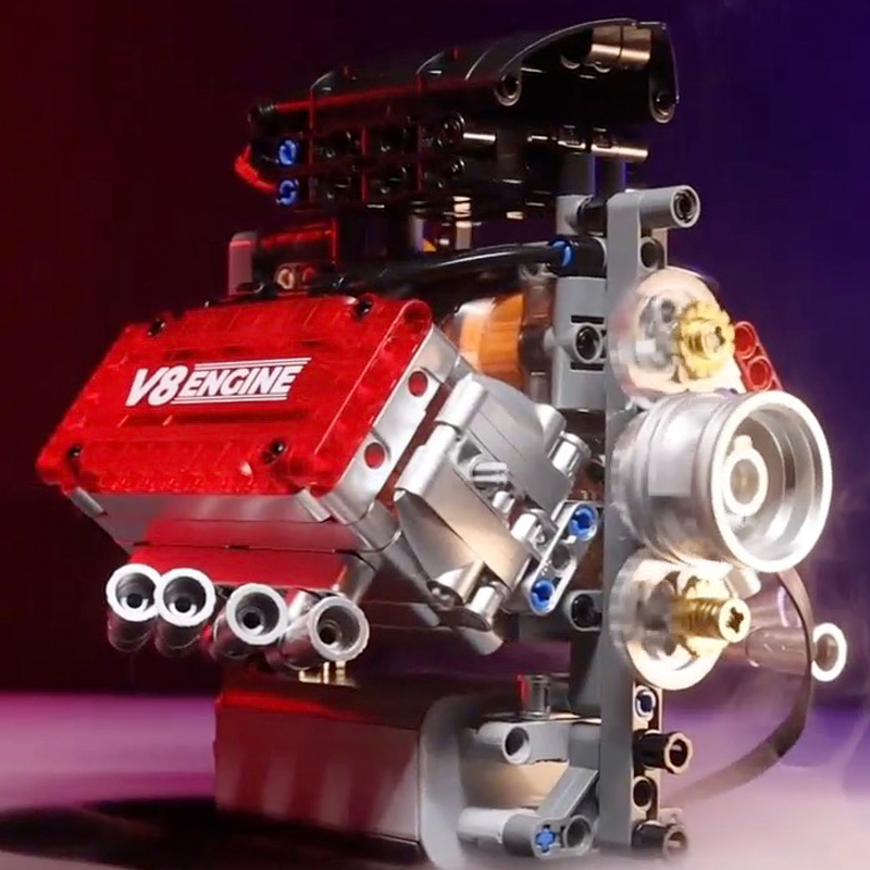 V8 Engine Motorized Simulation - Watch V8 ulasan dan harga