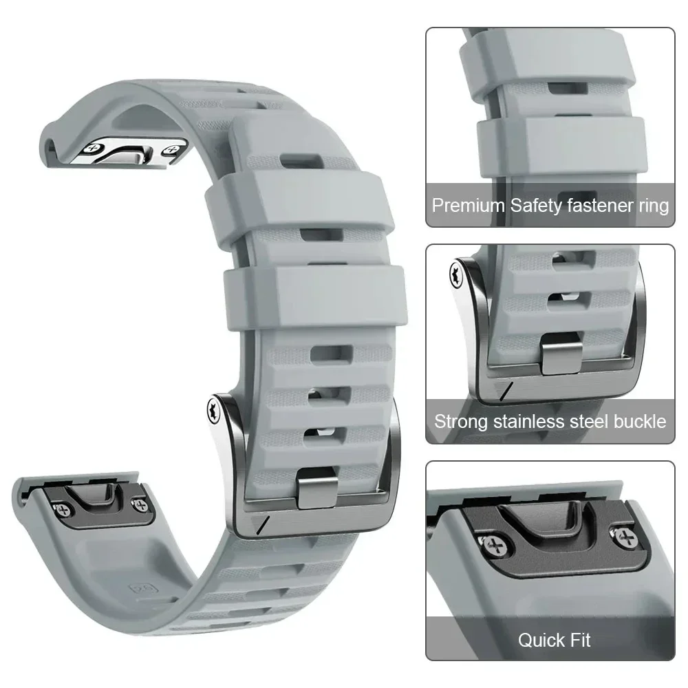 22mm 26mm QuickFit Strap For G - Watch X7 ulasan dan harga