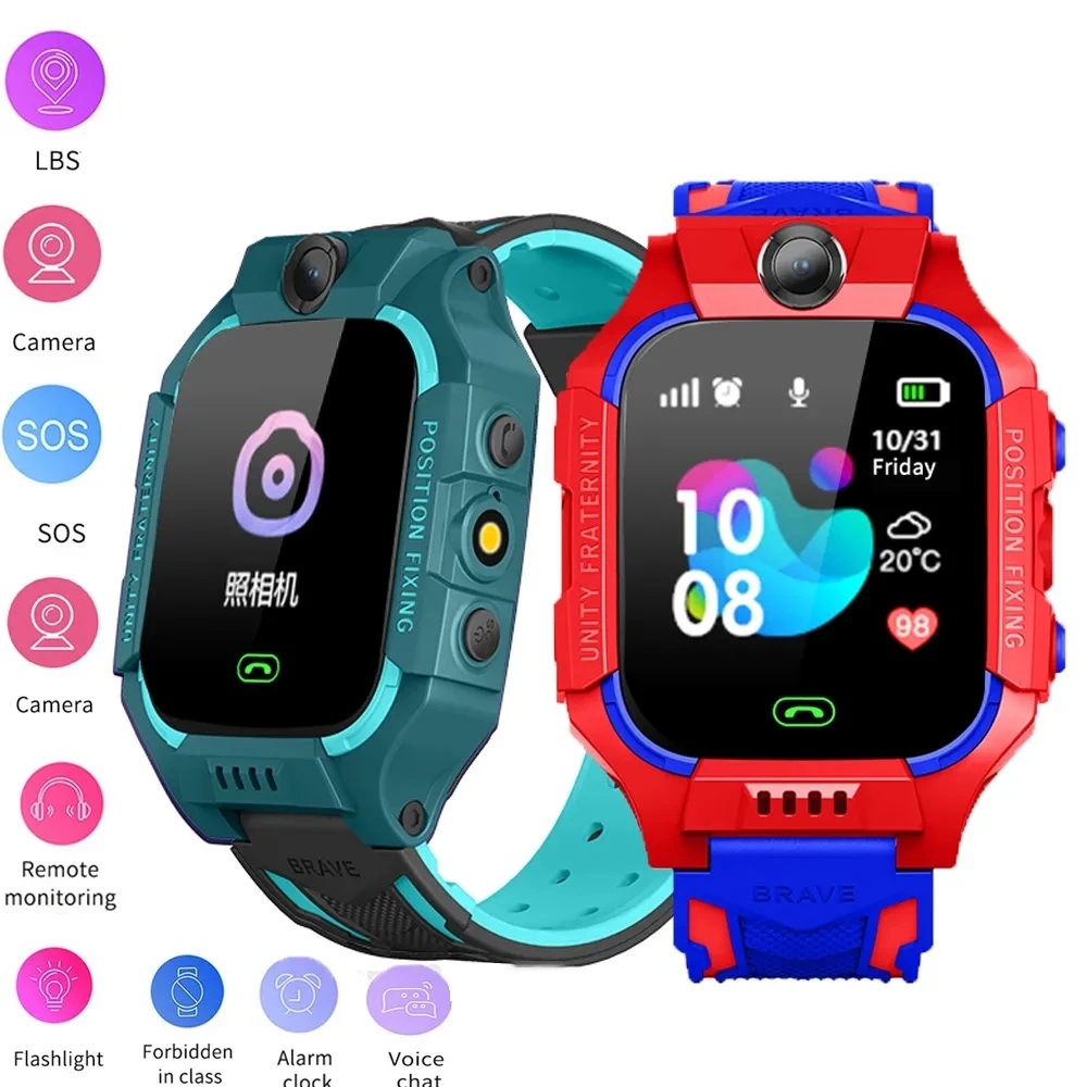2026 New Kids Smart Watch SOS  - Smartwatch Watches For Kid Boy With Gps ulasan dan harga
