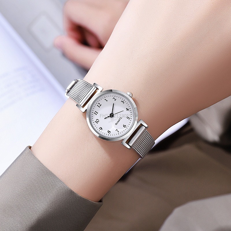 Simplicity Style Korean Women  - Mesh Stainless Strap ulasan dan harga