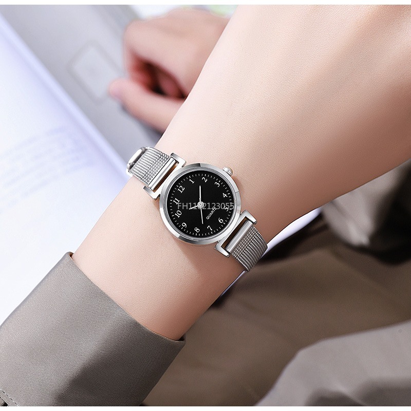 Simplicity Style Korean Women  - Mesh Stainless Strap ulasan dan harga