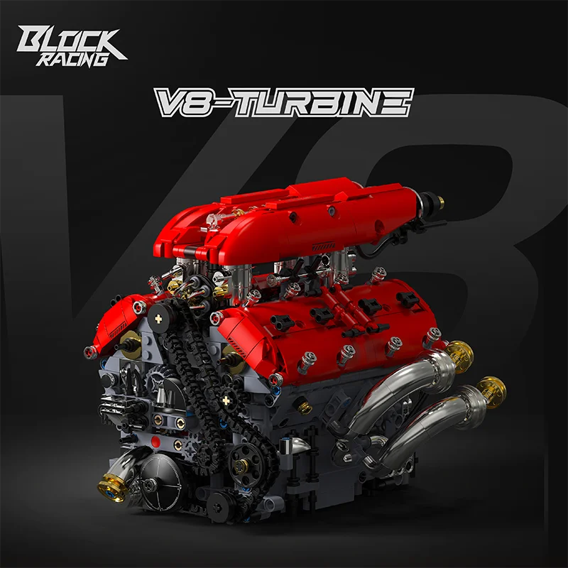 Technical V8 Engine Model Buil - Watch V8 ulasan dan harga