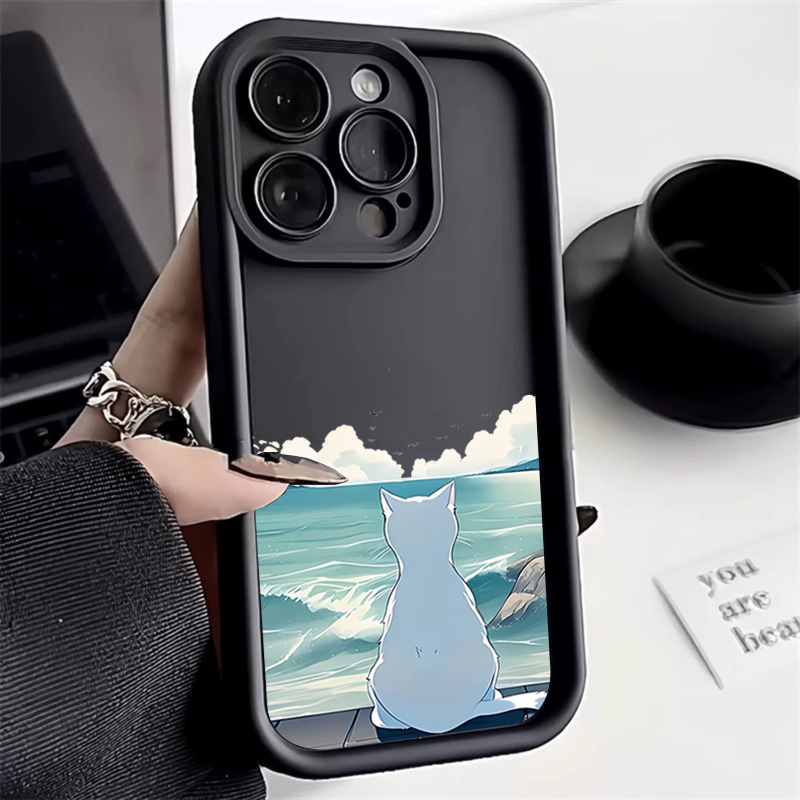 Cute Cat Watching the Sea Phon - Watch Watch Xs ulasan dan harga