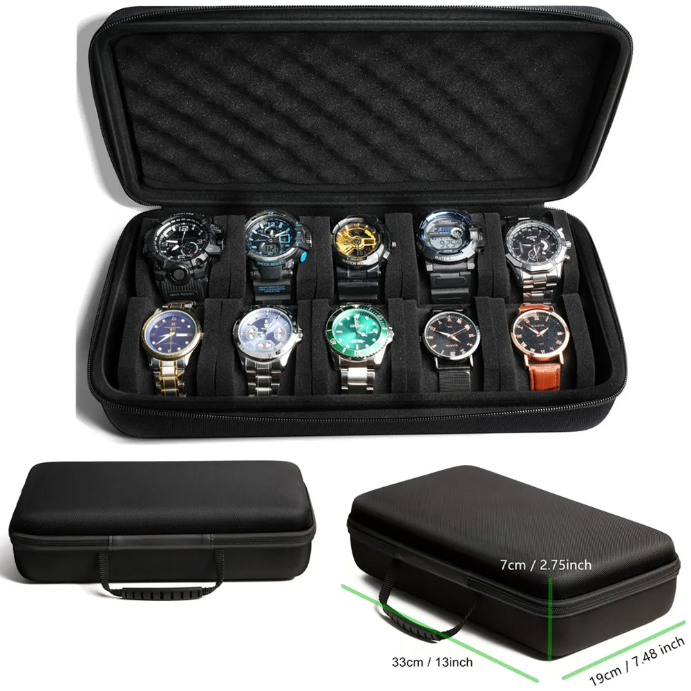 10 Slots Watch Box Organizer P - Tag Watches Smartwatch ulasan dan harga