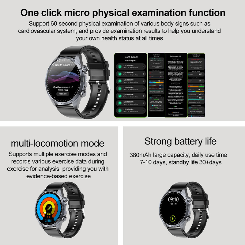 2025 New Pulse Therapy  Blood  - Smartwatch Online Watches For Men ulasan dan harga