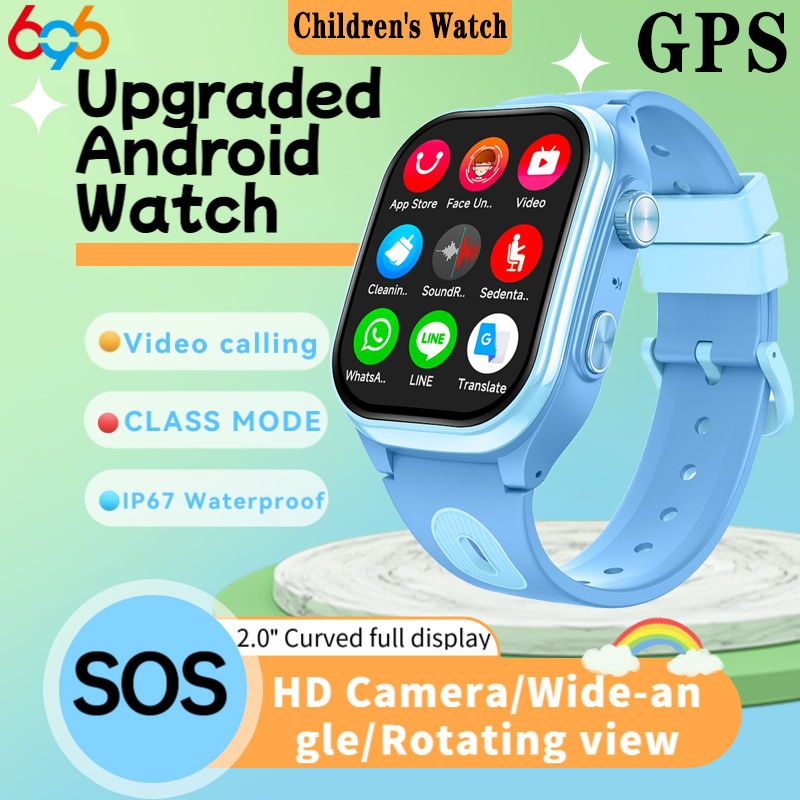 Kids 4G Smart Phone Watches 2+ - Smartwatch Watches For Kid Boy With Gps ulasan dan harga