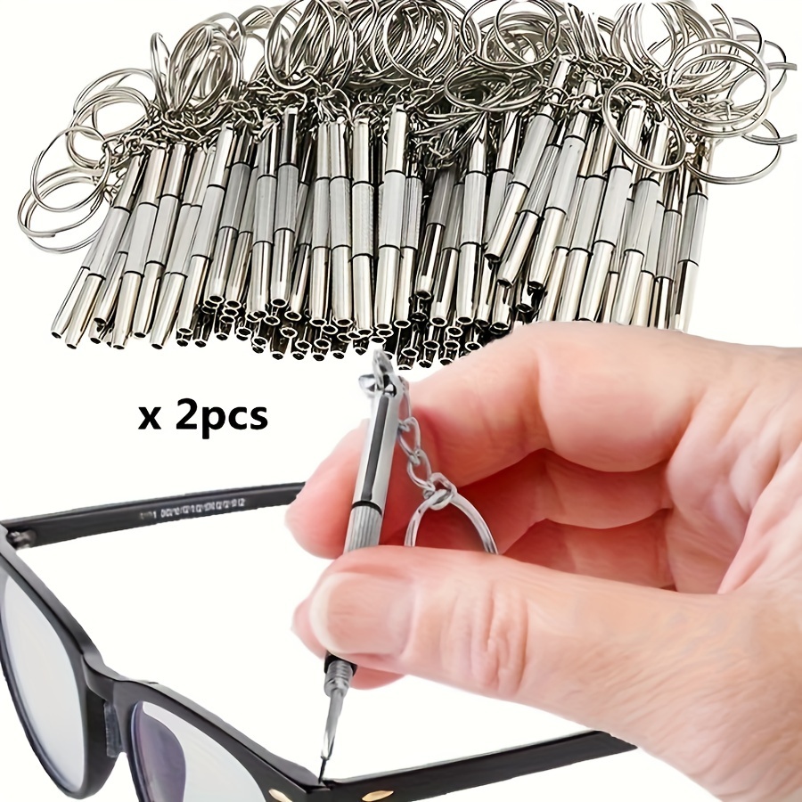Two steel glasses screwdrivers - Watch Tool Repair Kit ulasan dan harga