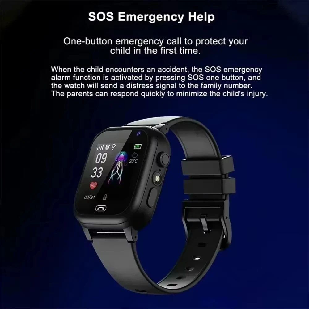 Lenovo 2027 Kids 5G Smart Watc - Smartwatch Watches For Kid Boy With Gps ulasan dan harga