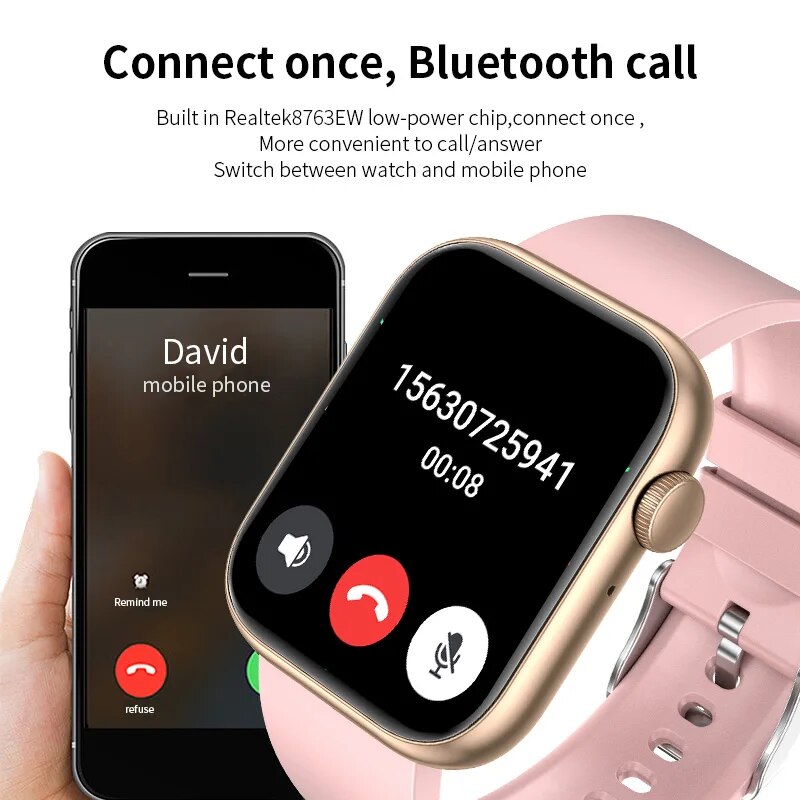 LIGE Bluetooth Call Smartwatch - Smartwatch Digital Watches For Women ulasan dan harga