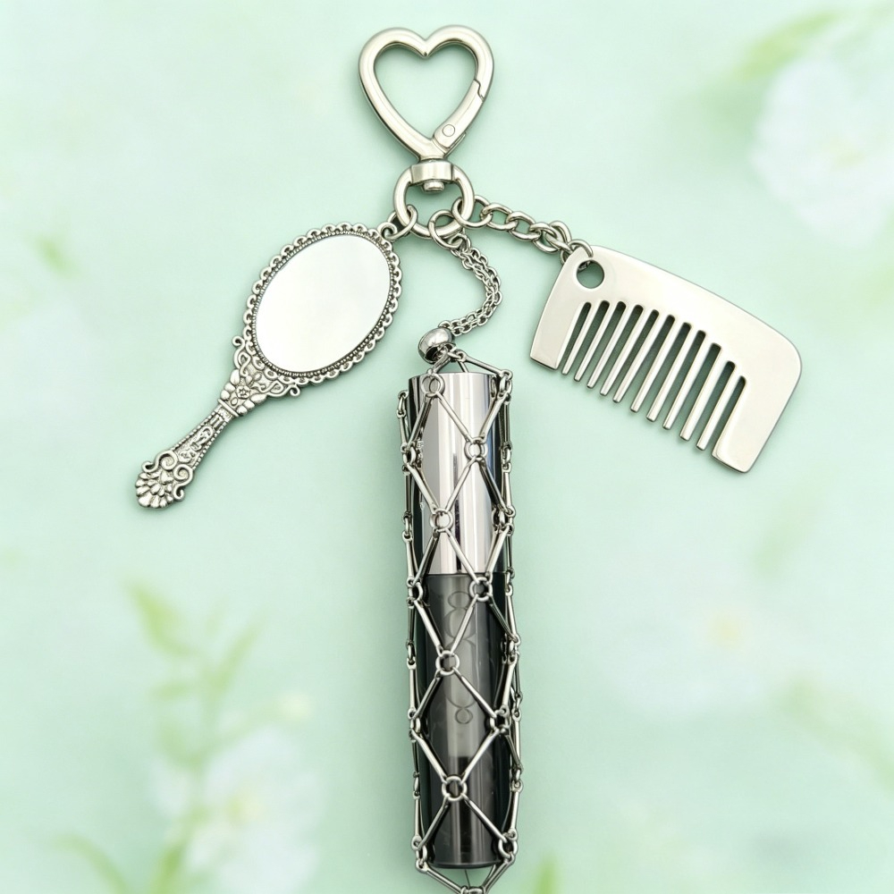 Vintage Metal Mesh Lipstick Ba - Mesh Stainless Strap ulasan dan harga
