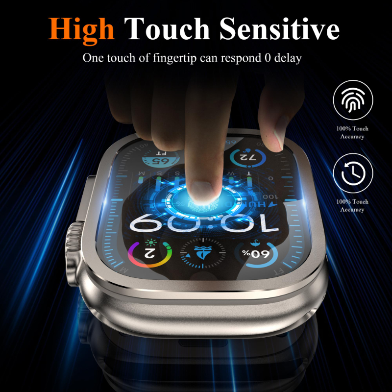 2pcs Tempered Glass for Apple  - Smartwatch Watches For Women ulasan dan harga
