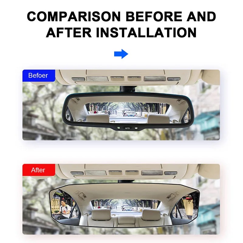 Car Interior Wide Angle Convex - Watch X7 ulasan dan harga