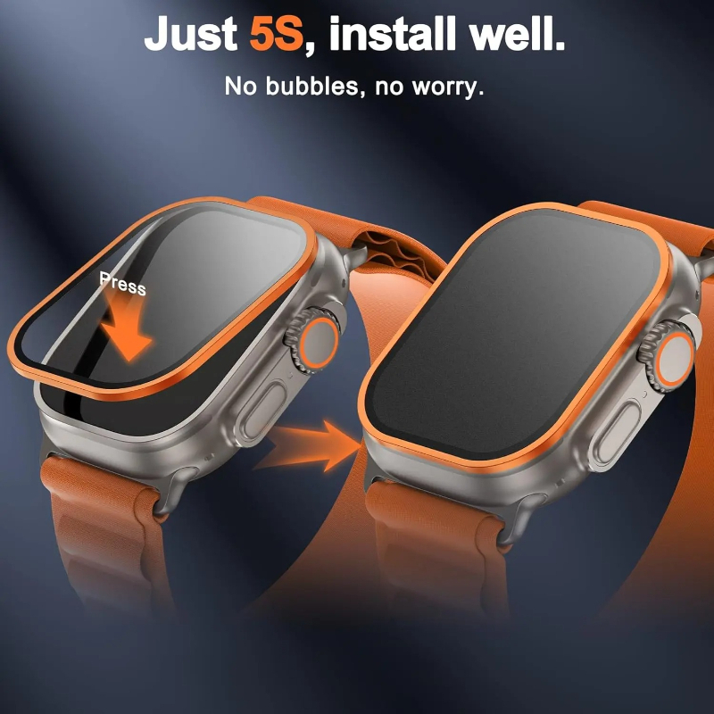 Tempered Glass for Apple Watch - Smartwatch Watches For Women ulasan dan harga