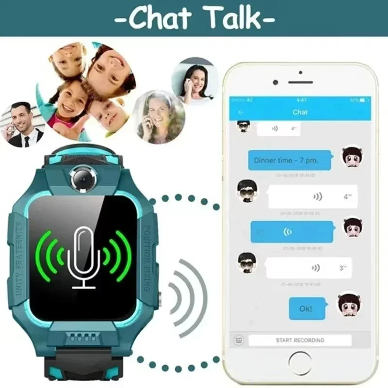 2026 Lenovo Waterproof Kids GP - Smartwatch Watches For Kid Boy With Gps ulasan dan harga